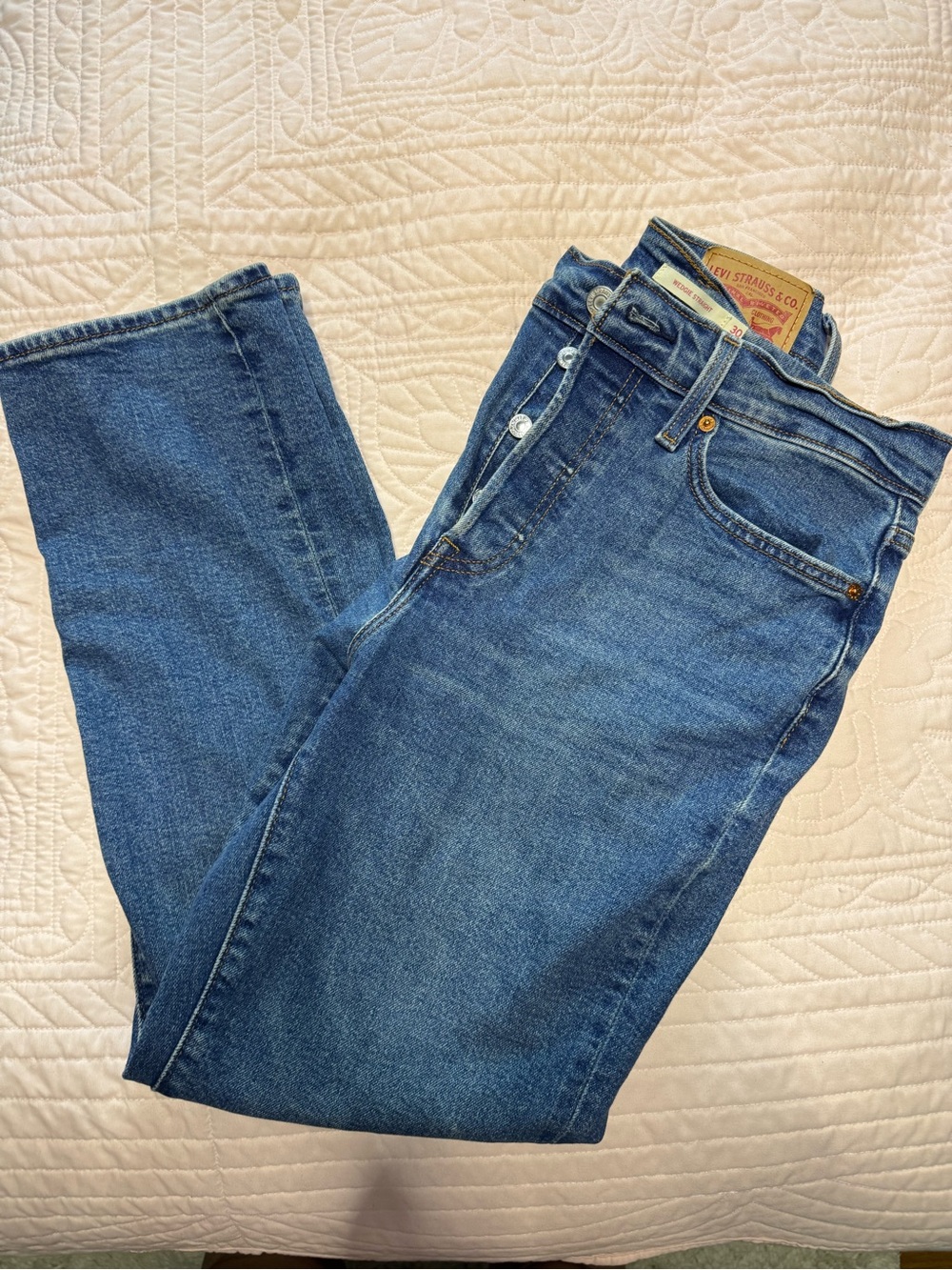 Levi wedgie straight Jean